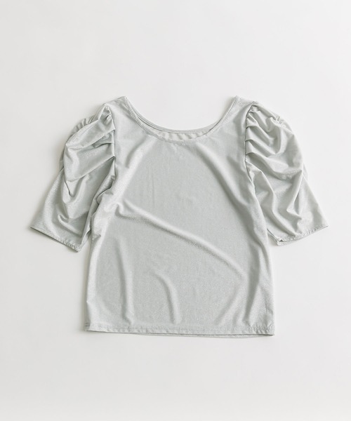 OLIVE des OLIVE(オリーブデオリーブ)の「ベーシックシアインナー 1041060750(Tシャツ/カットソー・レディース・ブラック/シルバー/オフホワイト/チャコールグレー・FREE)」の8枚目の写真