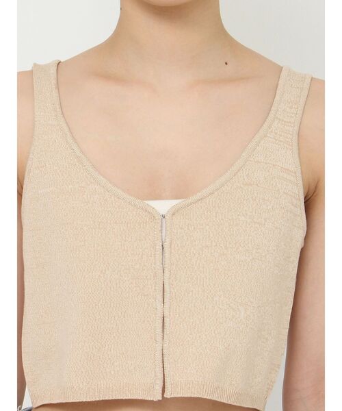 Ungrid（アングリッド）の「ニットビスチェ（ベスト・レディース・ブラウン/ピンク/アイボリー・FREE）」の19枚目の写真