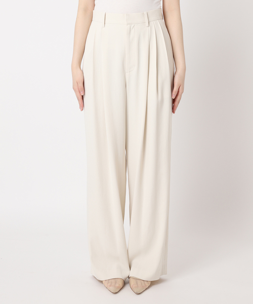 Plage /プラージュ セール】Georgette Tuck パンツ（スラックス）｜Plage（プラージュ）の