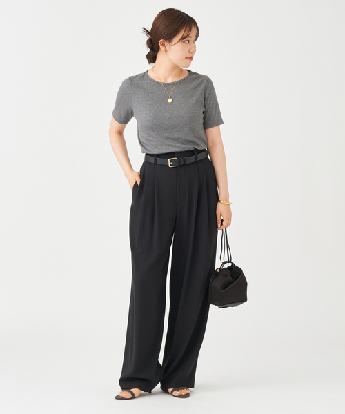 セール】Georgette Tuck パンツ（スラックス）｜Plage（プラージュ）の