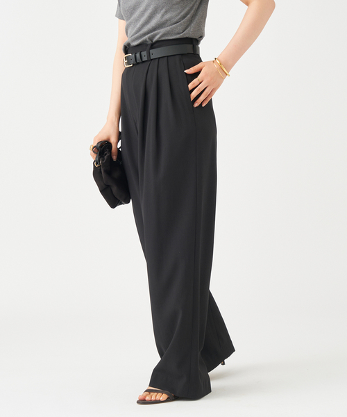 セール】Georgette Tuck パンツ（スラックス）｜Plage（プラージュ）の