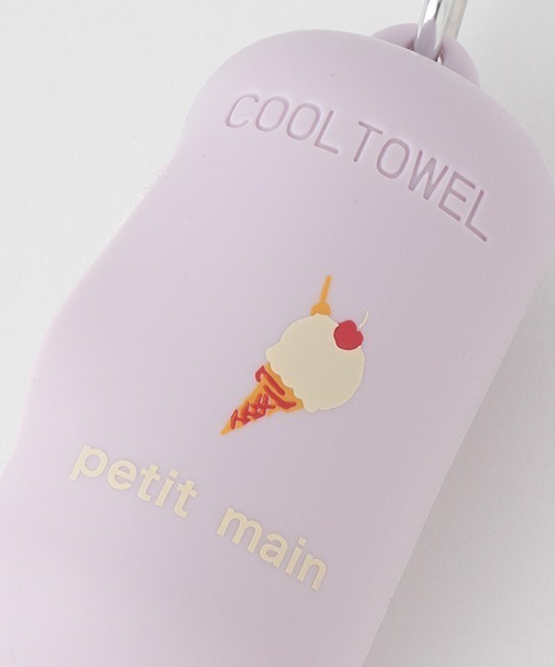 セール】ケースつきひんやりタオル（ハンカチ/ハンドタオル）｜petit