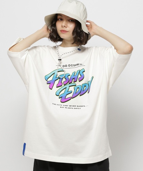 Fishs Eddy（フィッシュエディ）の「[Fishs Eddy(フィッシュエディ)]　半袖プリントTシャツ【UNISEX】（Tシャツ/カットソー・レディース・その他2/その他3/その他1/その他4・LARGE/MEDIUM）」の14枚目の写真
