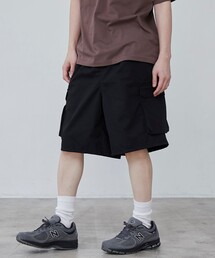 coen | ウォッシュドリップカーゴショーツ(カーゴパンツ)