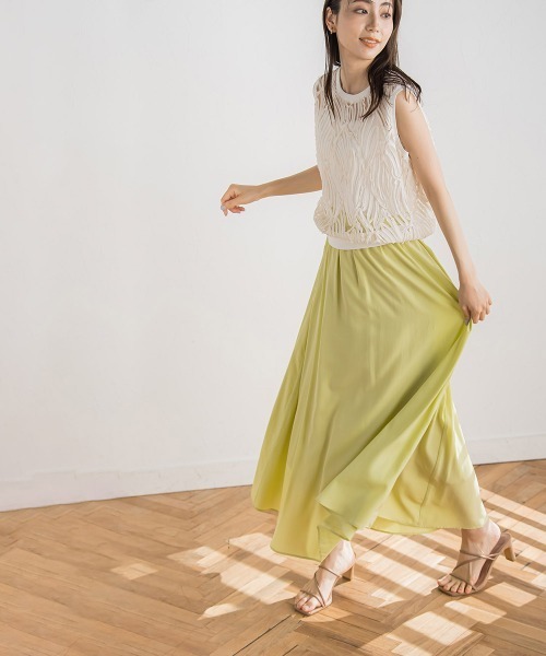 Droite lautreamont(ドロワットロートレアモン)の「刺繍レーストップス(Tシャツ/カットソー・レディース・オフホワイト/ブラック・M)」の9枚目の写真
