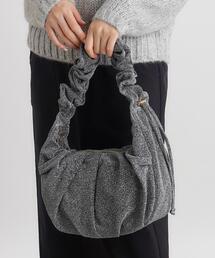 grove | ギャザーフリルリボンムーンショルダー(ショルダーバッグ)