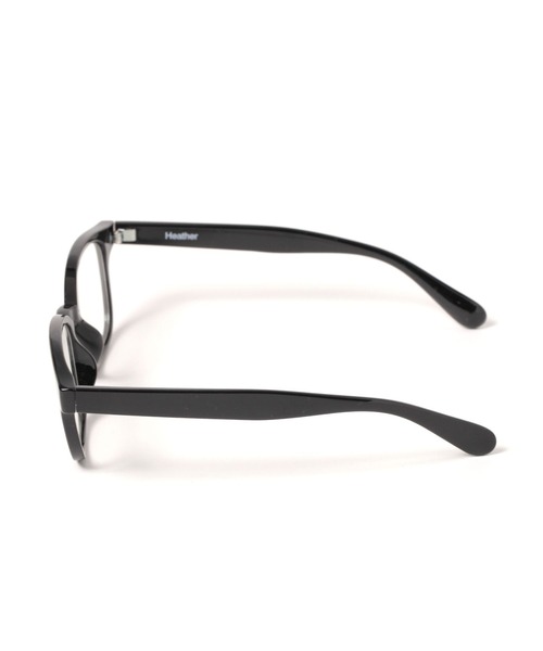 Heather（ヘザー）の「アソートクロブチメガネ　125182（メガネ・レディース・ブラック/ブラック系その他・ONE SIZE）」の4枚目の写真