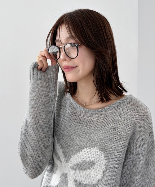 Heather（ヘザー）の「アソートクロブチメガネ　125182（メガネ・レディース・ブラック/ブラック系その他・ONE SIZE）」の20枚目の写真