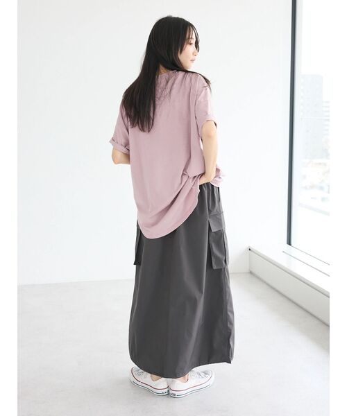 CRAFT STANDARD BOUTIQUE(クラフトスタンダードブティック)の「カーゴバルーンナロースカート(スカート・レディース・カーキ/チャコールグレー/グレイッシュベージュ・FREE)」の22枚目の写真
