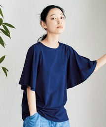 and myera フレア袖のTシャツ
