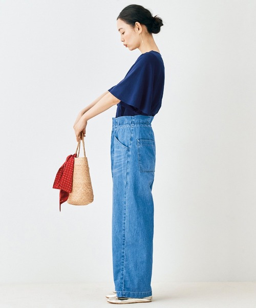 and myera（アンド マイラ）の「ａｎｄ　ｍｙｅｒａ　フレア袖のＴシャツ（Tシャツ/カットソー・レディース・ネイビー/ブルー/チャコールグレー・X-LARGE/LARGE/MEDIUM/SMALL）」の14枚目の写真