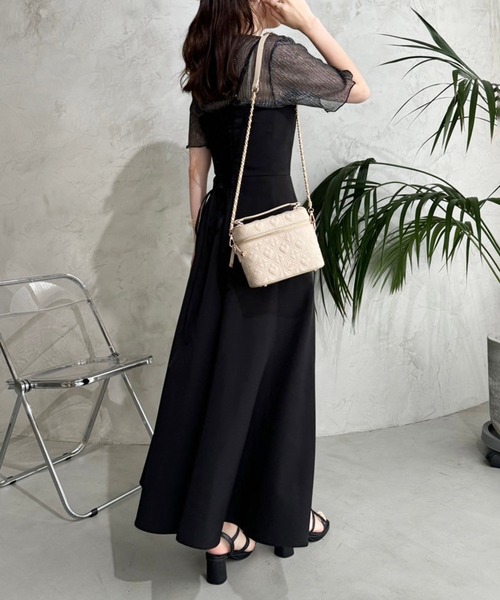 one after another NICE CLAUP(ワンアフターアナザーナイスクラップ)の「【ZOZO限定商品】ラメプリーツシアートップス(Tシャツ/カットソー・レディース・ブラック/シルバー/ピンク/ホワイト・FREE)」の19枚目の写真