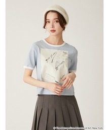 LILY BROWN | 【The Metropolitan Museum of Art】バリエーションリンガーTシャツ(Tシャツ/カットソー)