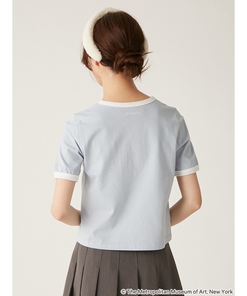 LILY BROWN（リリーブラウン）の「【The Metropolitan Museum of Art】バリエーションリンガーTシャツ（Tシャツ/カットソー・レディース・ネイビー/ライトグレー/ライトブルー/アイボリー・FREE）」の13枚目の写真