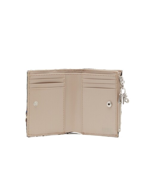 DIESEL（ディーゼル）の「ウィメンズ 二つ折りウォレット（財布・レディース・インディゴブルー・UNI）」の4枚目の写真