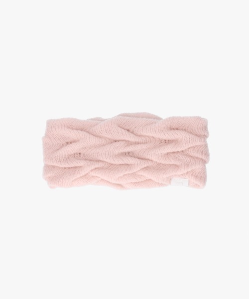 arth(アース)の「arth Wave Knit Headband / アース(ニットキャップ/ビーニー・レディース・ダークグレー/ピンク/ライトベージュ・FREE)」の11枚目の写真