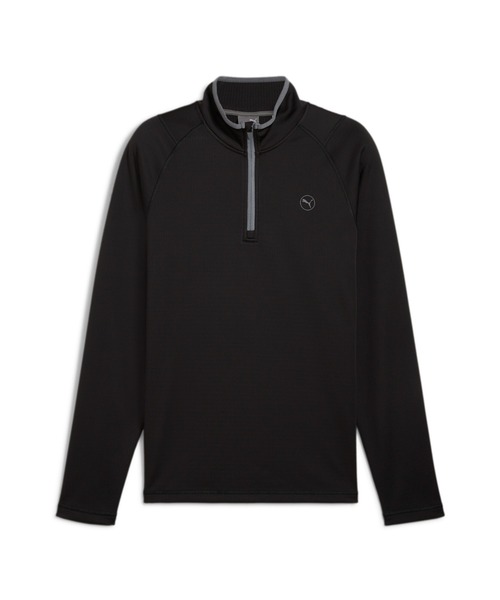 【セール】PUMA プーマ メンズ ゴルフ ワッフル フリース 1/4 ジップ クルースウェット（Tシャツ/カットソー）｜PUMA（プーマ）