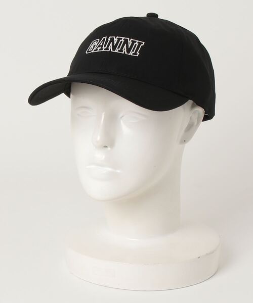 GANNI（ガニー）の「CAP HAT（キャップ・レディース・ブラック/ピンク/グリーン・ONE SIZE）」の17枚目の写真