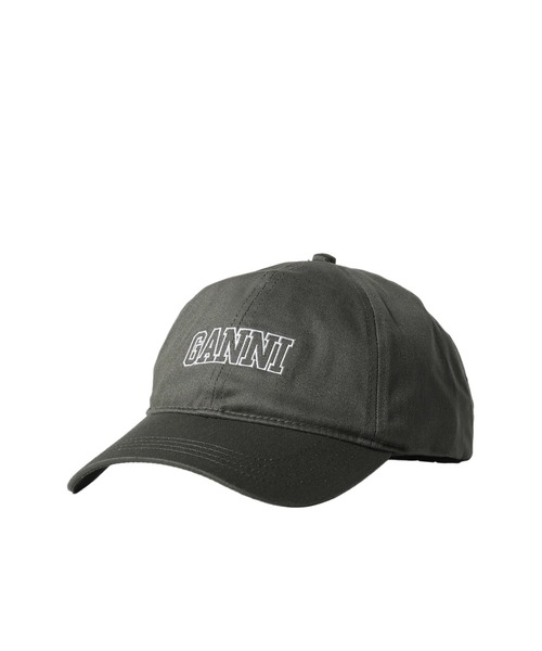 GANNI（ガニー）の「CAP HAT（キャップ・レディース・ブラック/ピンク/グリーン・ONE SIZE）」の9枚目の写真