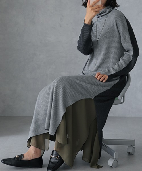 HUG.U(ハグユー)の「シフォンガウチョパンツ(その他パンツ・レディース・グレー系その他/ブラック系その他/マジェンタ/ブラック系その他2/グレー×ホワイト/グリーン系その他/ブルー系その他/ロイヤルブルー/ダークグレー/レッド系その他/ブラック×ホワイト・L/M/2XL/XL)」の19枚目の写真