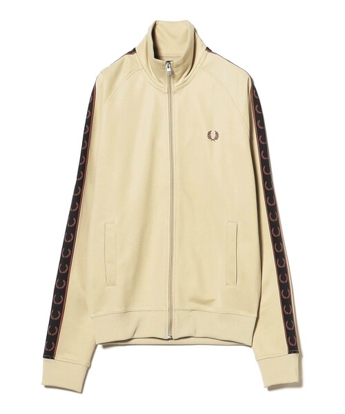 FRED PERRY(フレッドペリー)の「FRED PERRY / Contrast Tape Track Jacket(ジャージ・レディース・オフホワイト・SMALL)」の12枚目の写真