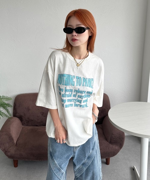 sedacle(セダクル)の「パウダーブリーチT(Tシャツ/カットソー・メンズ・チャコールグレー/オフホワイト/ピンク・LARGE/MEDIUM/SMALL)」の22枚目の写真