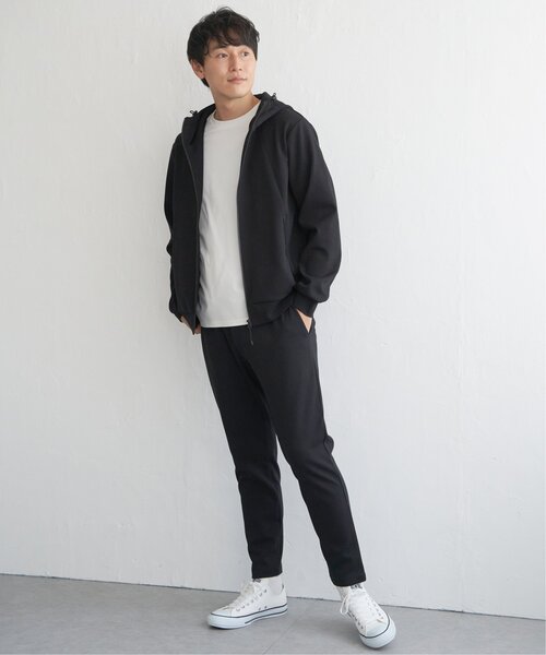 ikka（イッカ）の「【セットアップ対応／親子コーデ】テックストレッチジップパーカー（パーカー・メンズ・オリーブ/スモークグレー/ブラック・XL/L/M/S）」の21枚目の写真