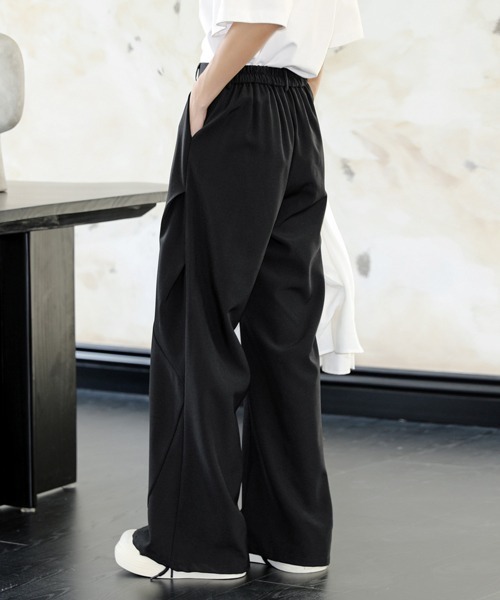 FVLMEN（フルメン）の「【FVLMEN】solid cut loose slacks/ソリッド カット ルーズ スラックス（スラックス・メンズ・ブラウン/グレー/ブラック・MEDIUM/LARGE/X-LARGE）」の12枚目の写真