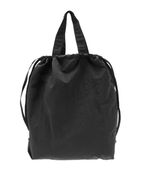 SHOPPING DRAWSTRING BAG M / ショッピングドローストリング