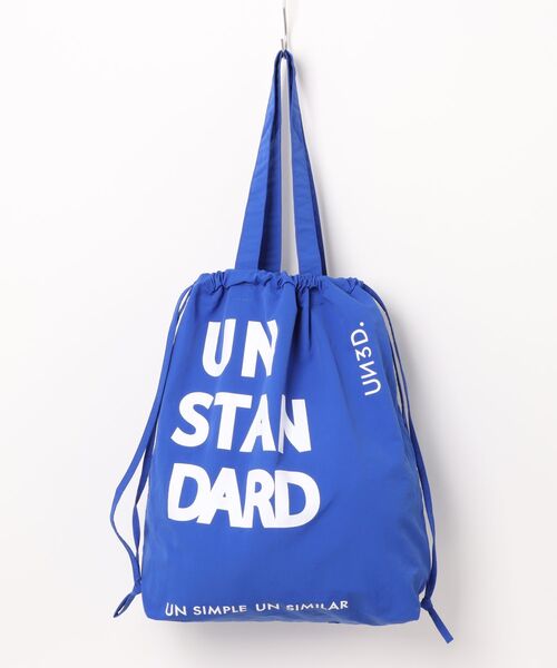 【美品】UN3D. ドローストリングコート DRAWSTRING CT UN3D. トートバッグ DRAWSTRING 2WAY TOTE / ドローストリング