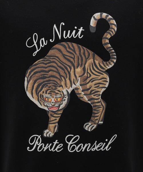 B.C STOCK(ベーセーストック)の「【ZOZO限定】タイガークルーネックスウェット(スウェット・メンズ・グレー/ブラック・M/L/XL)」の19枚目の写真