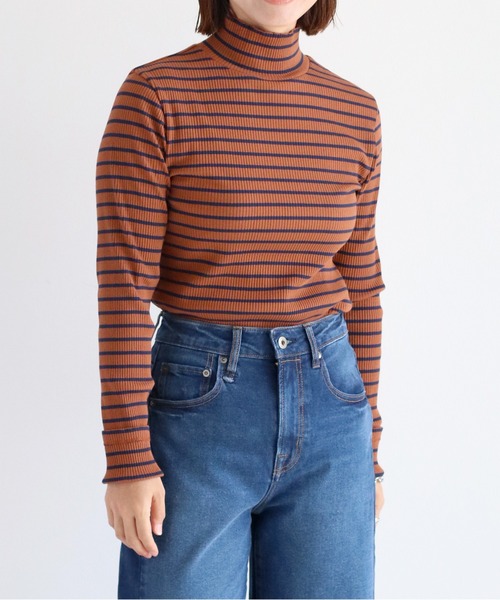 cepo（セポ）の「タートルネックプルオーバー（Tシャツ/カットソー・レディース・ブラック/オフホワイト/ブラウン系その他/ホワイト系その他/ブルー系その他・M）」の8枚目の写真