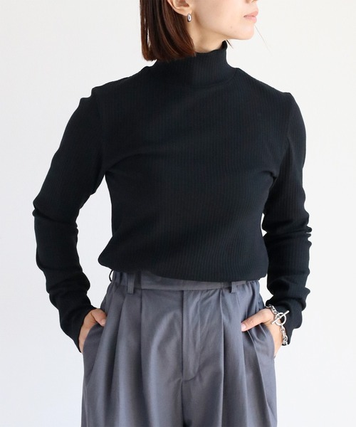 cepo（セポ）の「タートルネックプルオーバー（Tシャツ/カットソー・レディース・ブラック/オフホワイト/ブラウン系その他/ホワイト系その他/ブルー系その他・M）」の19枚目の写真