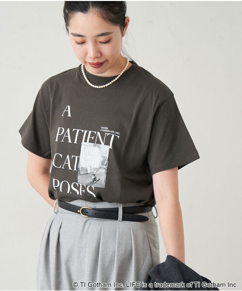 IENA - IENA paris photo Tシャツ ホワイトC 新品 2019AW 完売 IENA（イエナ）の「PALAIS DE LILE Tシャツ（Tシャツ/カットソー