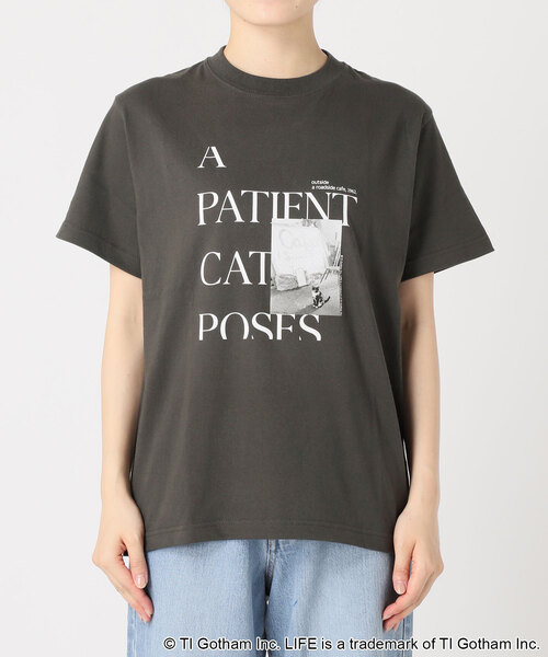 IENA - 【新品】IENAイエナparis フォト Tシャツ IENA - IENA イエナ paris フォト Tシャツ グレー ワイド