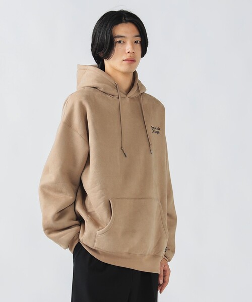 セール】【ユニセックス】フェイクスウェード ボア パーカー