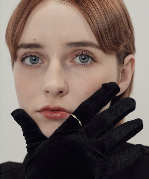 LENERA(レネラ)の「ツイスト デザインリング ウェーブ 華奢 ゴールド シルバー(リング・レディース・ゴールド/シルバー・12号)」の4枚目の写真
