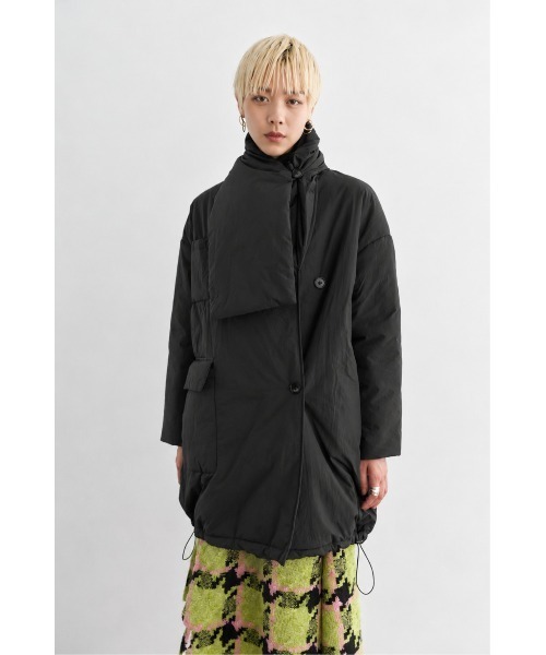 Muel Chic(ミュエルシック)の「Bel air coat ベルエアーコート(ダウンジャケット/コート・レディース・アイボリー/ベージュ/ブラック・FREE)」の19枚目の写真
