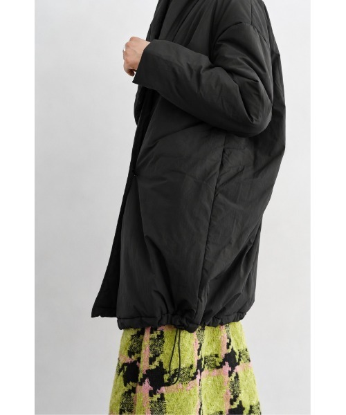 Muel Chic(ミュエルシック)の「Bel air coat ベルエアーコート(ダウンジャケット/コート・レディース・アイボリー/ベージュ/ブラック・FREE)」の17枚目の写真