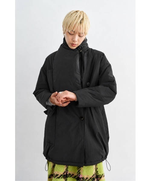 Muel Chic(ミュエルシック)の「Bel air coat ベルエアーコート(ダウンジャケット/コート・レディース・アイボリー/ベージュ/ブラック・FREE)」の15枚目の写真