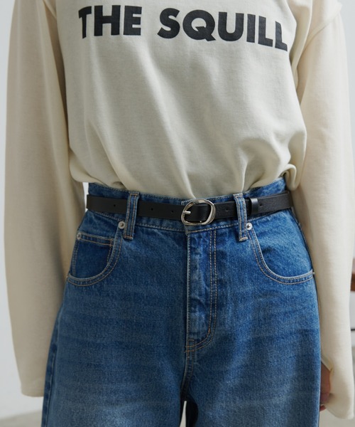 CIAOPANIC TYPY（チャオパニックティピー）の「シンプルデザインベルト小（ベルト・レディース・ブラック/ブラウン・ONE SIZE）」の14枚目の写真