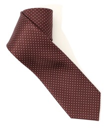 【送料無料】NOLLEY'S ノーリーズのドット柄ネクタイ　ブラウン ノーリーズ NOLLEY\u0027S オリヒカ ORIHICA ネクタイ5本まとめ売り｜Yahoo