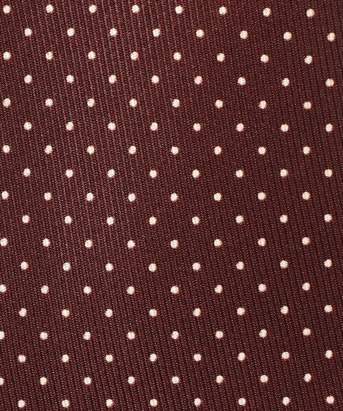 TOMORROWLAND (トゥモローランド)の「TOMORROWLAND シルク ピンドットネクタイ(ネクタイ・メンズ・パープル系その他2/ブラック/ネイビー/ブラウン系その他・FREE)」の8枚目の写真