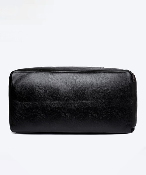 Fun & Daily(ファンアンドデイリー)の「Travel & Training PU Leather Bag(ボストンバッグ・メンズ・ブラウン/ブラック・FREE)」の13枚目の写真
