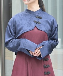 axes femme | 芍薬ＪＱチャイナボレロ(シャツ/ブラウス)