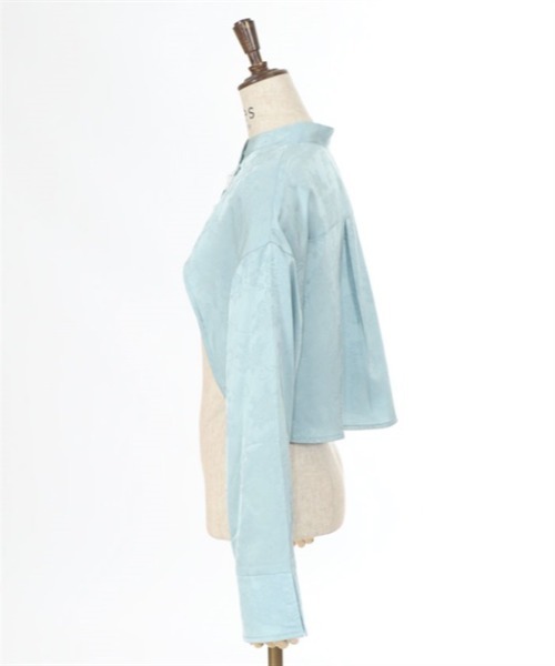 axes femme(アクシーズファム)の「芍薬JQチャイナボレロ(シャツ/ブラウス・レディース・レッド/ネイビー/ミント・FREE)」の11枚目の写真