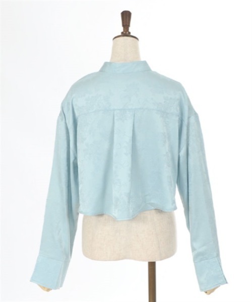 axes femme(アクシーズファム)の「芍薬JQチャイナボレロ(シャツ/ブラウス・レディース・レッド/ネイビー/ミント・FREE)」の12枚目の写真