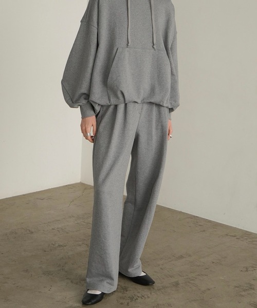 CLANE チャコールグレーサイズ2 TWO TUCK SWEAT PANTS（スラックス）｜CLANE（クラネ）のファッション