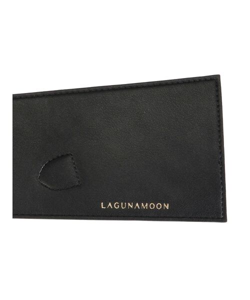 LAGUNAMOON（ラグナムーン）の「メタルループワイドスリムベルト（ベルト・レディース・ブラウン/ブラック・FREE）」の7枚目の写真