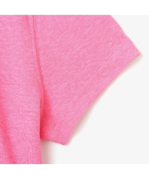atmos pink（アトモスピンク）の「atmos pink x LiLi “Grumpy(C)”Cropped T-shirt / アトモス ピンク X リリ グランピー クロップド ティーシャツ（Tシャツ/カットソー・レディース・ブラック/ホワイト/ピンク・FREE）」の9枚目の写真